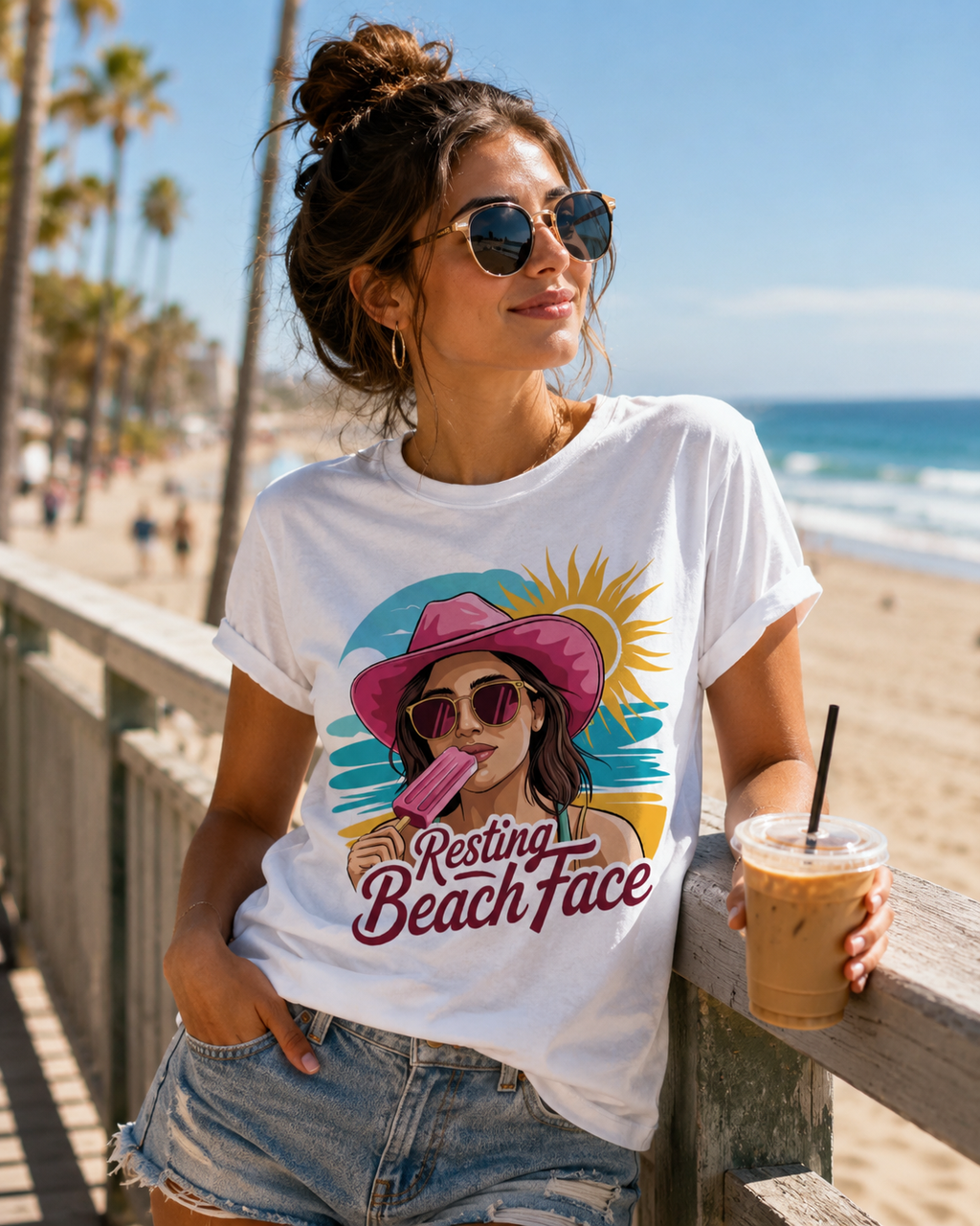 Resting Beach Face
